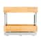 Household Essentials Glidez Wood 2-Tier Cabinet Organizer